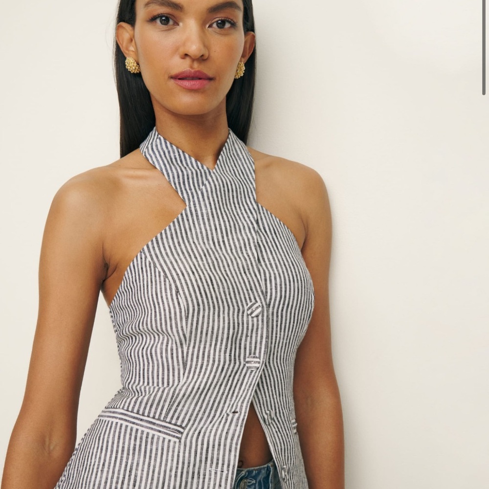 Striped Halter Top
